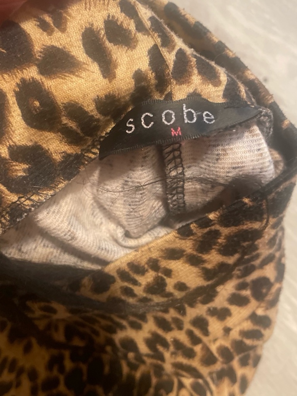 Animal-Print Midi Pencil Skirt in Brown - Picture 2 of 4
